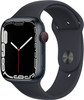 APPLE WATCH 7 GPS CELLULAR 45mm MIDNIGHT ALUMINUM CASE WITH MIDNIGHT BAND