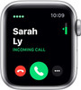Apple Watch 5 GPS Cellular 40mm Aluminum Case with White Sport Band