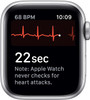 Apple Watch 5 GPS Cellular 40mm Aluminum Case with White Sport Band