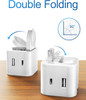 BeaSaf 36W for Apple Charging Block with Built-in Watch Charger - White
