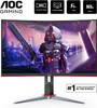 For Parts: AOC 27G2 27" Frameless Gaming IPS Monitor FHD 1080 - Black/Red CRACKED SCREEN