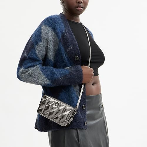 kira CW573 COACH KIRA CROSSBODY, V5 - ANTHRACITE New