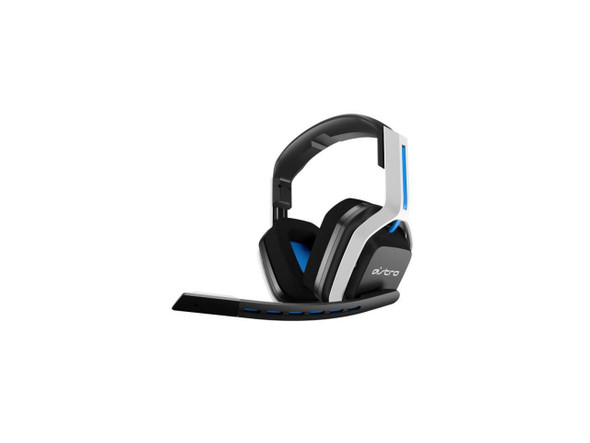 ASTRO Gaming A20 Wireless Gen 2 Headset for PS5, PS4 - White/Blue