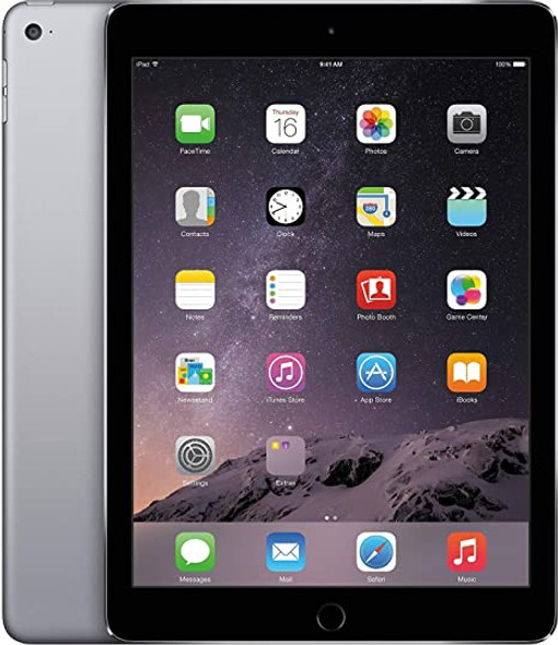 For Parts: APPLE IPAD AIR 2 9.7" 16GB WIFI MGL12LL/A - SPACE GRAY DEFECTIVE SCREEN/LCD