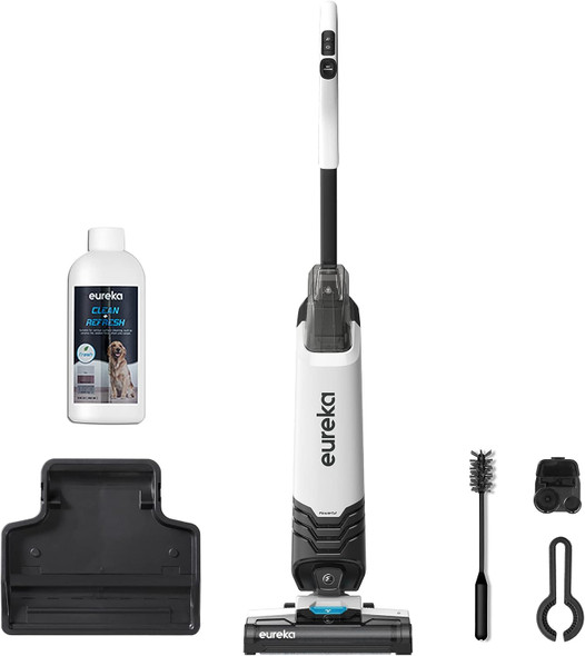 EUREKA All in One FC8 Series Wet & Dry Vacuum Cleaner and Mop Corded Black/White