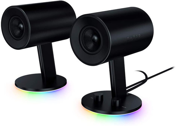 Razer Nommo Chroma 2.0 Gaming Speakers with Razer Chroma - BLACK