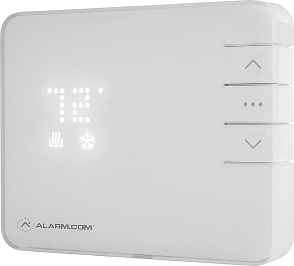 Alarm.com ADC-T2000 Smart Thermostat 3-Stage Heat 2-Stage Cooling - WHITE