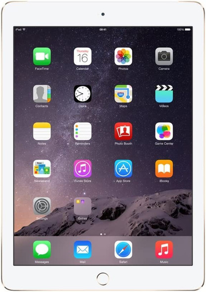 For Parts: APPLE IPAD AIR 9.7" 2ND GEN 64GB WIFI + CELLULAR GOLD MH2P2LL/A PHYSICAL DAMAGE