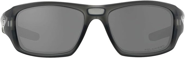 Oakley OO9236 Valve Rectangular Sunglasses Polarized Matte Grey/Black Iridium