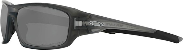 Oakley OO9236 Valve Rectangular Sunglasses Polarized Matte Grey/Black Iridium
