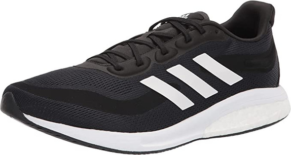 Adidas Men's Supernova Trail Running Shoe Black/White/Halo Silver Size 13