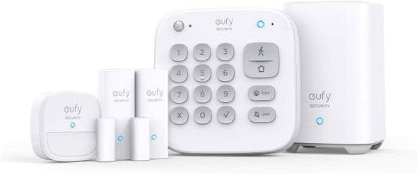 eufy Security 5-Piece Home Alarm Kit T8990121 - White