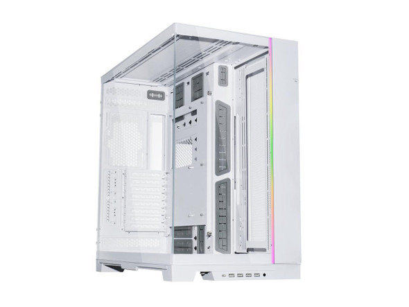 LIAN LI O11 Dynamic EVO XL O11DEXL White Aluminum / Steel / Tempered Glass ATX