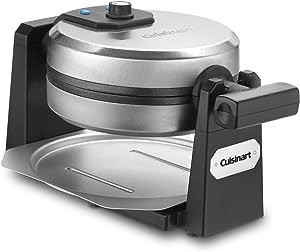 Cuisinart 1000W Belgian Waffle Maker WAF-F10FR - Black/Stainless