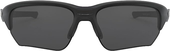Oakley Men's Flak Beta Rectangular Sunglasses OO9363 - Matte Black/Gay Lenses