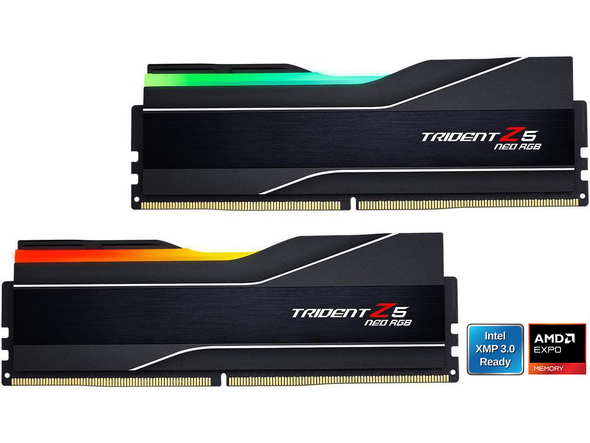 G.SKILL Trident Z5 Neo RGB Series AMD EXPO 32GB (2 x 16GB) 288-Pin PC RAM DDR5
