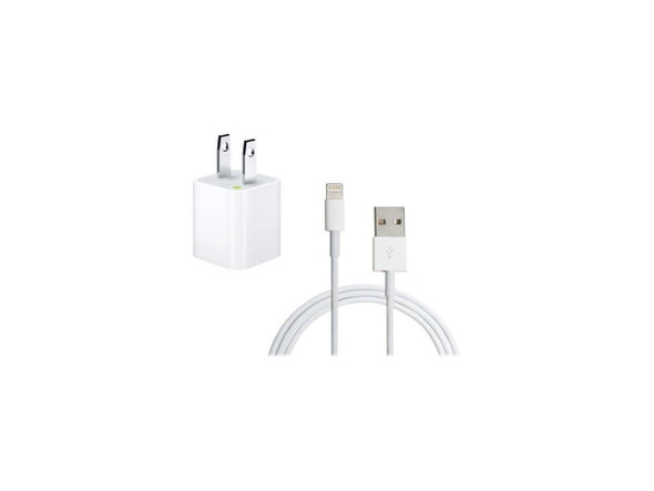 4XEM 4XAPPLKIT6 White iPhone/iPod Charging Kit - 6FT