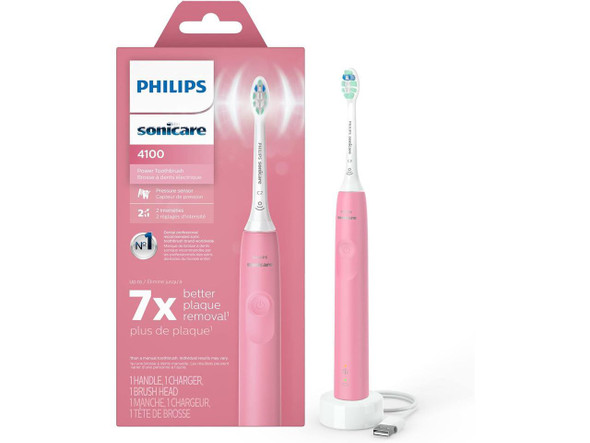 Philips Sonicare 4100 Power Toothbrush, Rechargeable Electric Toothbrush with