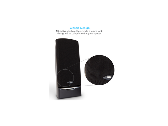 Cyber Acoustics USB Desktop Speakers CA-2014USB