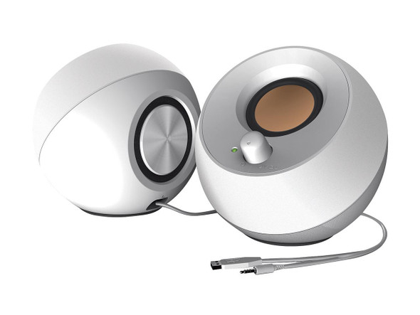Creative Pebble 2.0 USB-Powered Desktop Speakers with Far-Field Drivers