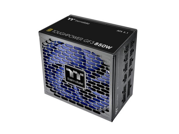 Thermaltake Toughpower GF3 850W; ATX 3.1; Native PCIe 5.1 12V-2x6; Flat Cables;