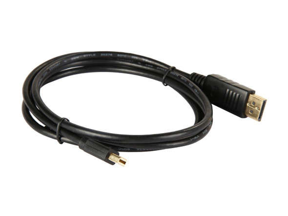 Tripp Lite P583-006-BK 6 ft. Black 1 x Mini DisplayPort to 1 x DisplayPort Mini