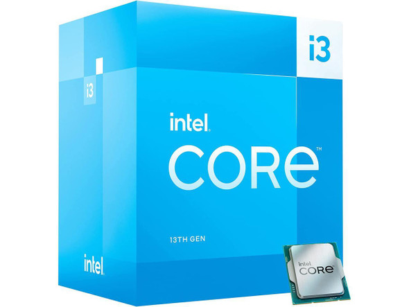 Intel Core i3-13100 Desktop Processor 4 cores (4 P-cores + 0 E-cores) 12MB