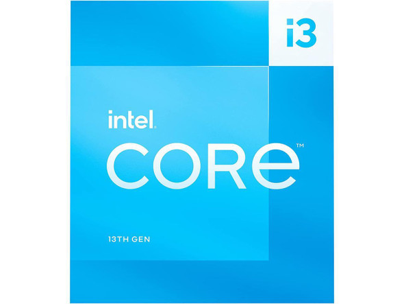 Intel Core i3-13100 Desktop Processor 4 cores (4 P-cores + 0 E-cores) 12MB