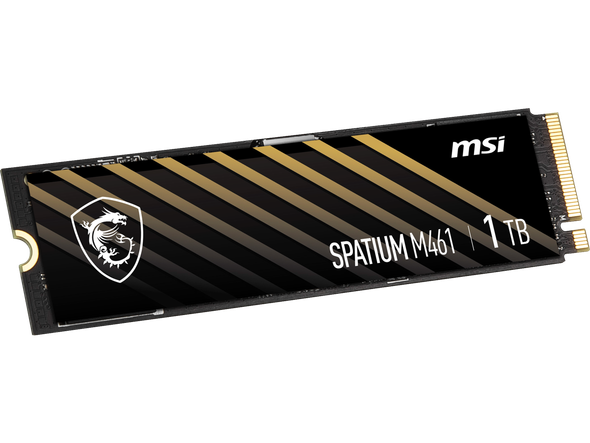 MSI M461 M.2 2280 1TB PCI-Express 4.0 Internal Solid State Drive (SSD)