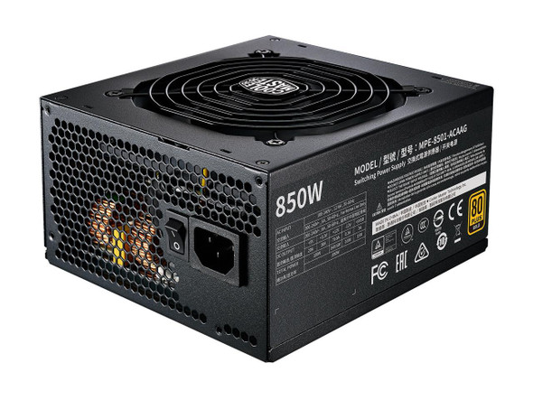 Cooler Master MWE Gold 850 V2 Full Modular, 850W, 80+ Gold Efficiency