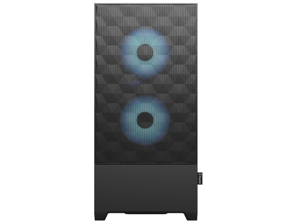 Fractal Design Pop Air RGB Black Cyan Core TG ATX High-Airflow Clear Tempered