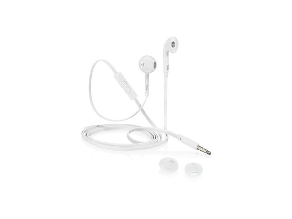 iStore Classic Fit Earbuds (White) - AEH036CAI