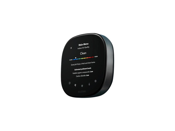 ecobee New Smart Thermostat Premium with Smart Sensor and Air Quality Monitor -