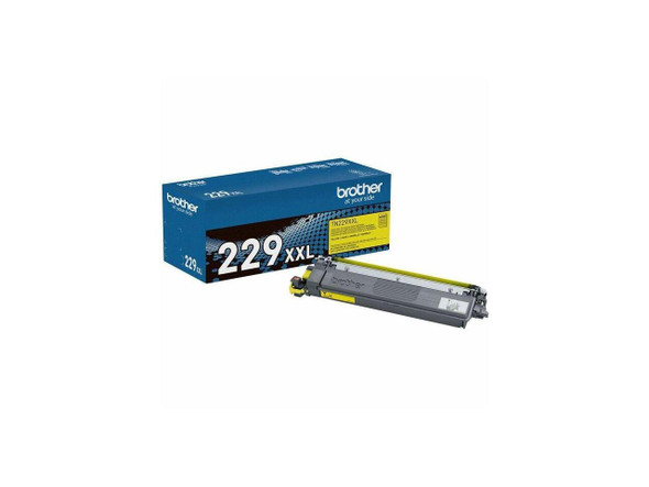 Brother Genuine TN229XXLY Super High-yield Yellow Toner Cartridge