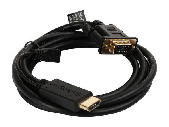 StarTech.com HD2VGAMM6 HDMI to VGA active converter cable - HDMI to VGA adapter