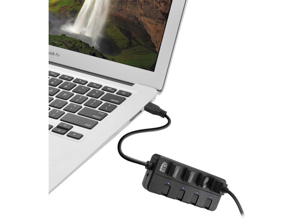 Adesso AUH-3040 4 Port USB 3.0 Hub with Individual Power Switch