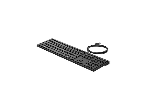 HP Wired Desktop 320K Keyboard 9SR37UT#ABA Black USB Keybaord Keyboard