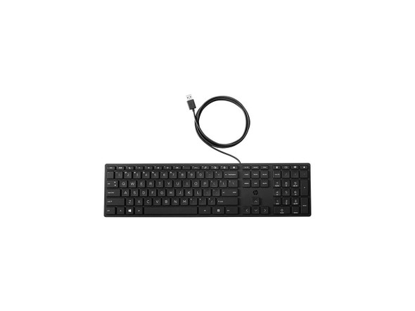 HP Wired Desktop 320K Keyboard 9SR37UT#ABA Black USB Keybaord Keyboard
