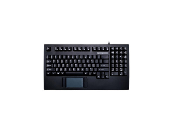 Adesso Easytouch  Usb Compact Keyboard With Glide Point Touchpad , Fits  In 19 1