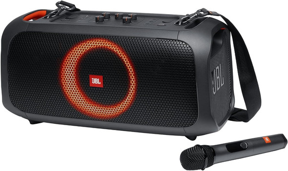 JBL PartyBox On-The-Go Powerful Portable Bluetooth Party Speaker - Black