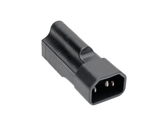 Tripp Lite NEMA 5-15R to C14 Power Cord Adapter Converter 10A 125V Black