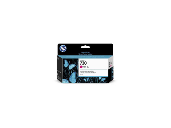 HP 730 130-ml Magenta DesignJet Ink Cartridge, P2V63A HP 730 130-ml Magenta DesignJet Ink Cartridge, P2V63A