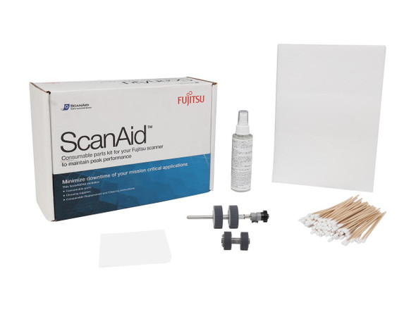Fujitsu CG01000-277701 Scansnap IX500 Scanaid Clean/Consumable Kit with roller