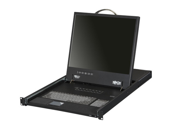Tripp Lite Rack Mount Console KVM Switch, NetController 8-Port 1U KVM Console,