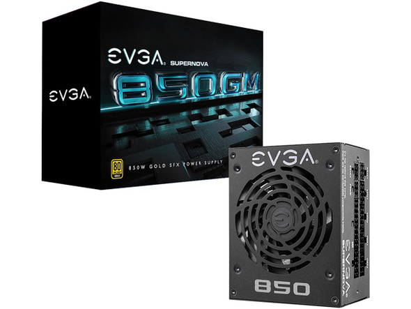 EVGA SuperNOVA 850 GM 123-GM-0850-X1 850W Fully Modular, ECO Mode with FDB Fan,