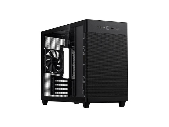 ASUS AP201 ASUS PRIME CASE TG BLACK Black Steel, Plastic/Steel, Plastic, TG