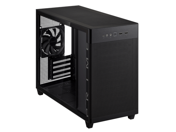 ASUS AP201 ASUS PRIME CASE TG BLACK Black Steel, Plastic/Steel, Plastic, TG
