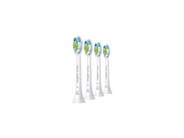 Sonicare W DiamondClean Standard Sonic Toothbrush Heads, 4 Pack Set HX6064/65