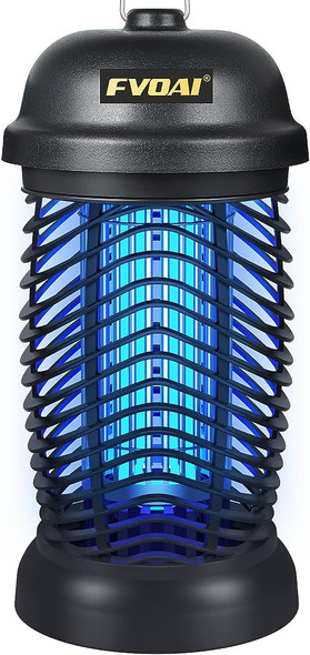 FVOAI Bug Zapper Electronic Mosquito Zapper Fly Zapper Outdoor Indoor - BLACK