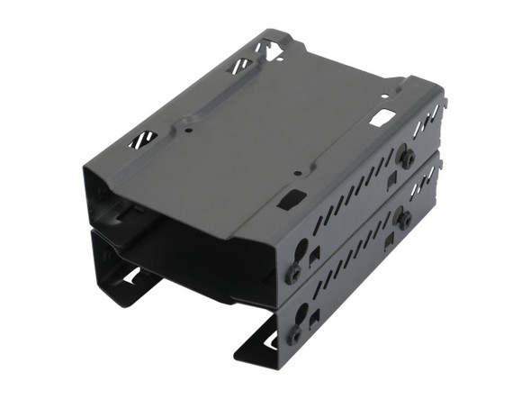 Phanteks - Stackable 3.5" HDD Bracket Duo Pack Cases PH-HDDKT_03,Black